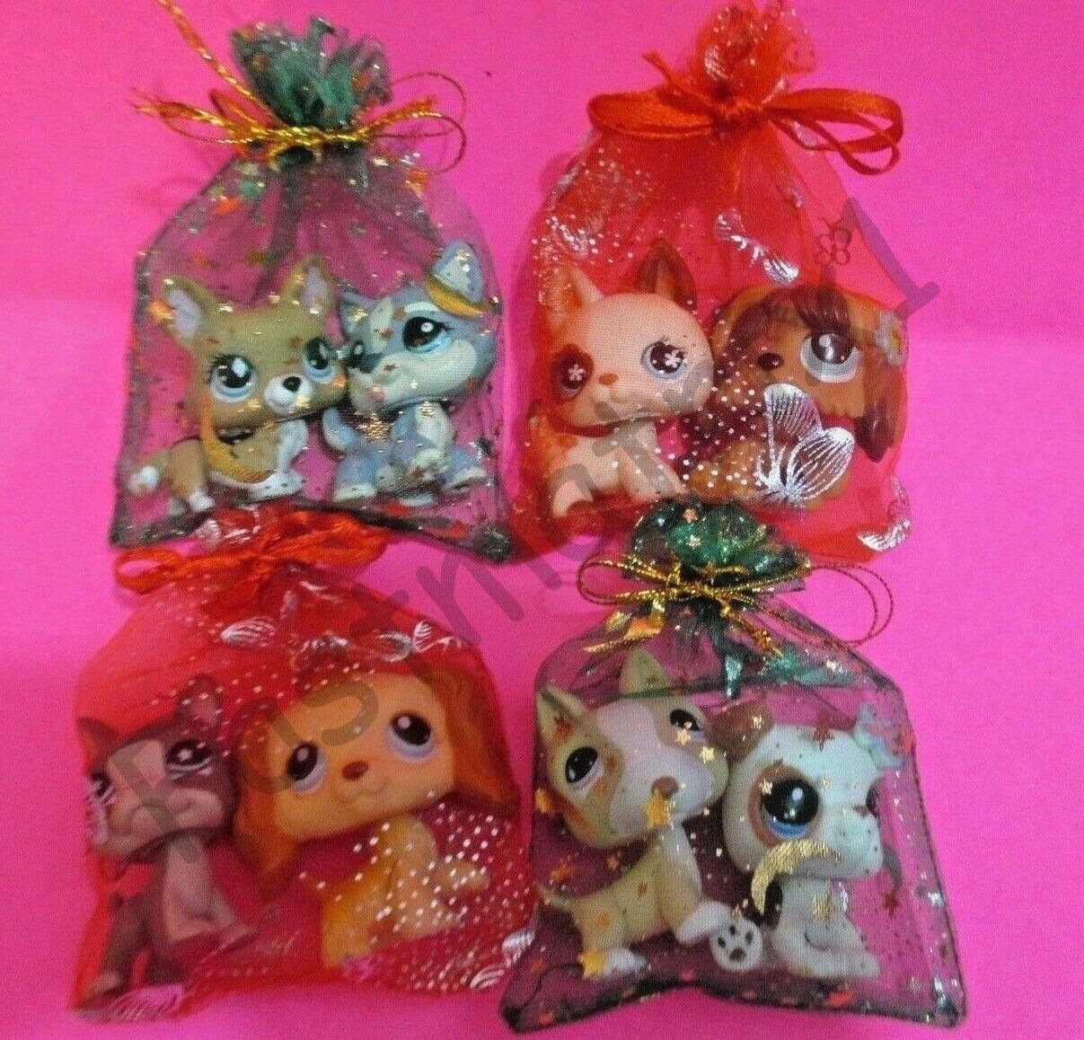 Littlest Pet Shop Lot 2 Random Puppy Dogs Figures Authentic Lps Buy 3 Get 1 Free