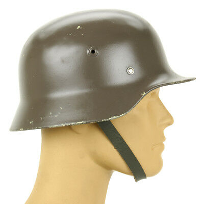 Original Finnish M40/55 Wwii Type Steel Helmet Made By Germany, 59cm, Us 7 3/8