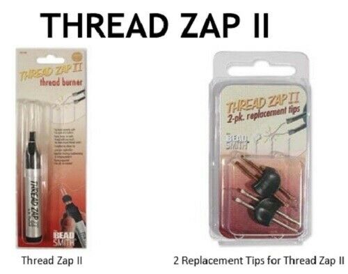 Thread Zap Ii Cordless Thread Burner Tool Tz1300 Or 2 Replacement Tips Beadsmith