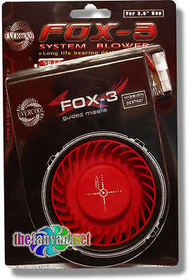 Evercool Sb-f3 "fox-3" System Blower Fan For 3.5" Bay  - Cool Your Hard Drive!
